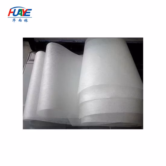 100% gránulos de polipropileno virgen Meltblown no tejido absorben la tela no tejida del filtro de bolsa para almohadas absorbentes de aceite